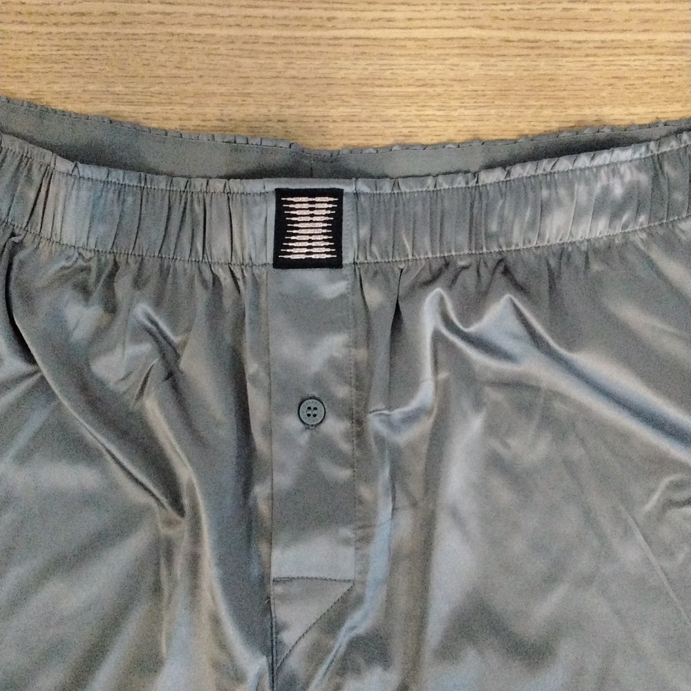 Savage Fenty Men's Gray Boxer Shorts - Picture 5 of 6